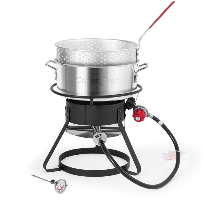 OuterMust Outdoor Propane Deep Fryer Wayfair